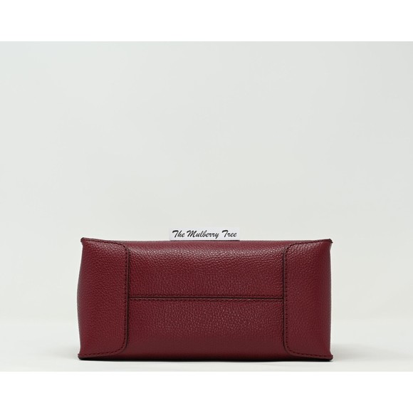 MICHAEL KORS MERCER Medium Mulberry Pebbled Leather Crossbody Messenger NWT $448 - Picture 5 of 8